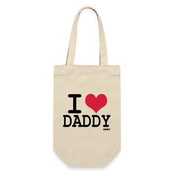 i love daddy by wam - Gift Bag for Bottles - nature - Front