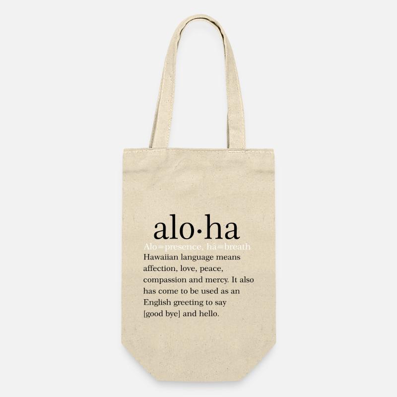 Citation d’Aloha - Sac à bouteille - nature