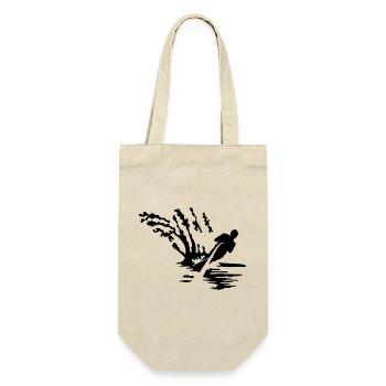 water ski - Gift Bag for Bottles - nature - Front