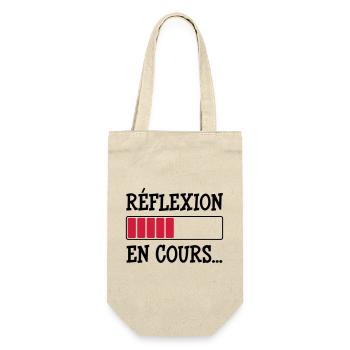 Réflexion en cours... - Sac à bouteille - nature - Devant