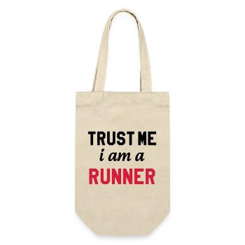 Running / Jogging / Run / Trail / Sport - Gift Bag for Bottles - nature - Front