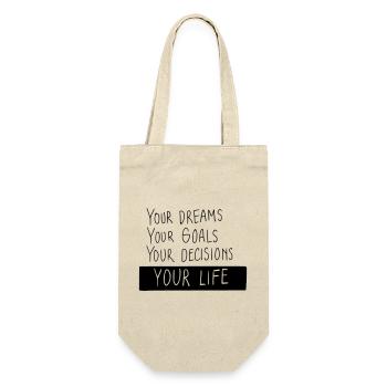 Your life - Gift Bag for Bottles - nature - Front