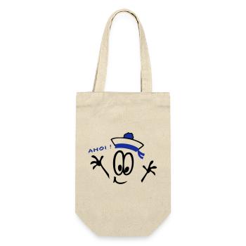 Sailor, ahoy, comic - Gift Bag for Bottles - nature - Front