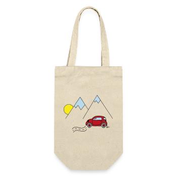 Car - Gift Bag for Bottles - nature - Front