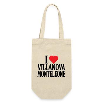 T-shirt J’adore Villanova Monteleone Sardaigne - Sac à bouteille - nature - Devant