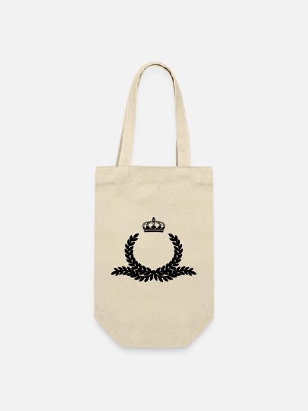 Couronne de laurier ornée avec couronne - Sac à bouteille - nature