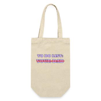 to do list your dad - Gift Bag for Bottles - nature - Front