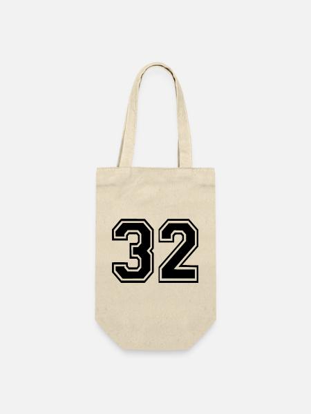 32 - Geschenkbeutel für Flaschen - Natur