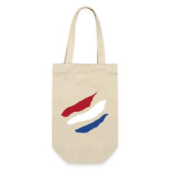 Drapeau des Pays-Bas - Rayures Brosse - Sac à bouteille - nature - Devant