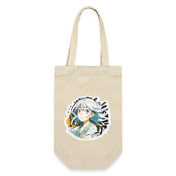 Anime / Comic / Japanisch / Zeichentrick / Cartoon - Geschenkbeutel für Flaschen - Natur - Vorne