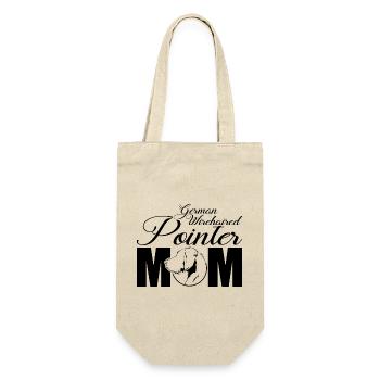 Allemand à poil dur pointeur profil maman Wilsigns - Sac à bouteille - nature - Devant