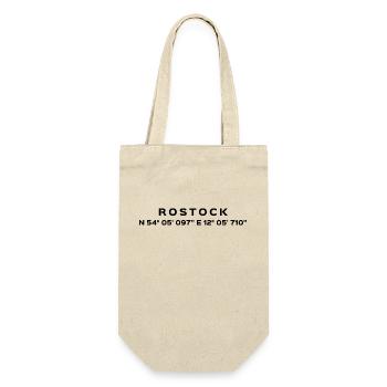Rostock - Gift Bag for Bottles - nature - Front
