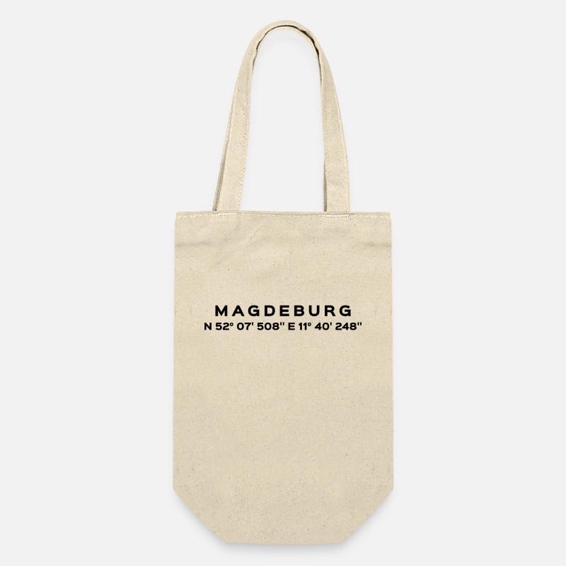 Magdeburg - Geschenkbeutel für Flaschen - Natur