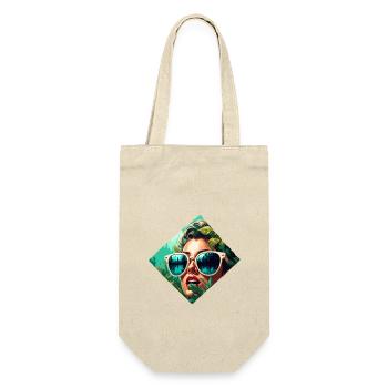 Rockabilly / Pin-up Girl / Girl Power / Années 50 - Sac à bouteille - nature - Devant