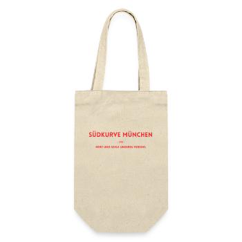 Südkurve München 1972 - Geschenkbeutel für Flaschen - Natur - Vorne