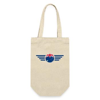 Australia Style Design T-Shirt - Gift Bag for Bottles - nature - Front