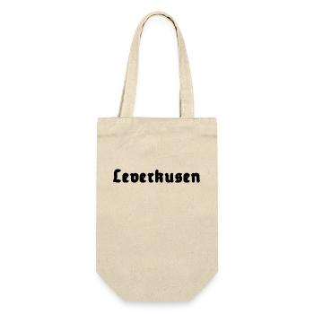 Leverkusen - Geschenkbeutel für Flaschen - Natur - Vorne