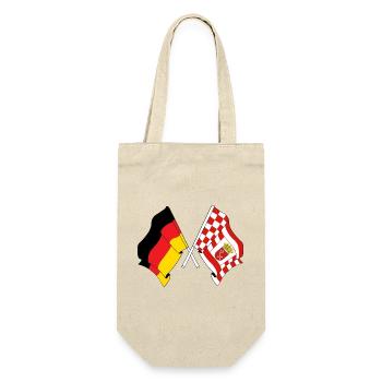Flag Germany, Bremen - Gift Bag for Bottles - nature - Front