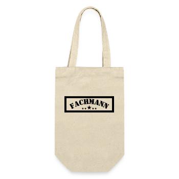 Professionnel avec étoiles - Sac à bouteille - nature - Devant