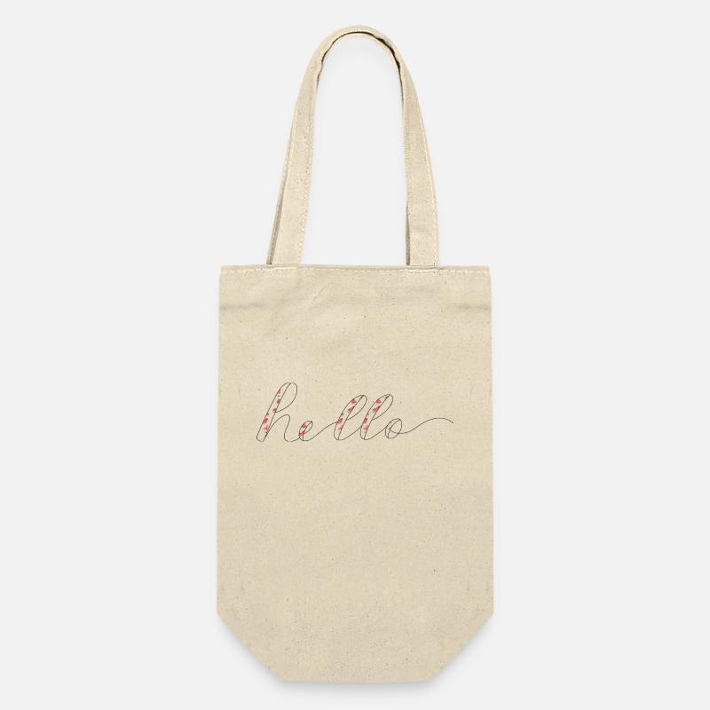 hello - Sac à bouteille - nature