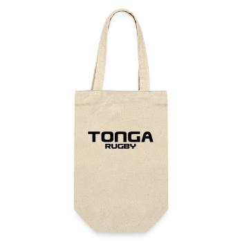 Tonga Rugby - Sport - Südsee - Polynesien - Geschenkbeutel für Flaschen - Natur - Vorne