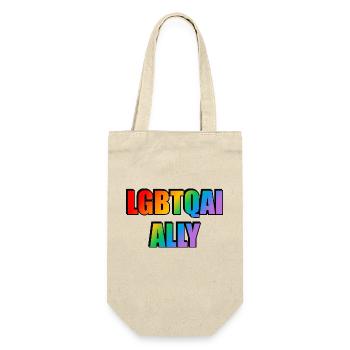 LGBTQ Ally - Gift Bag for Bottles - nature - Front