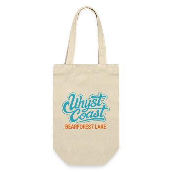 Uhyst Coast Spree Bärwalder See Bearforest Lake bl - Geschenkbeutel für Flaschen - Natur - Vorne