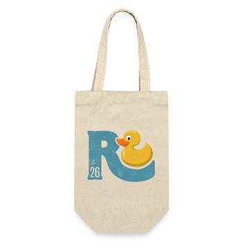 Rente de canard 2026 - Retraite - Rente - Sac à bouteille - nature - Devant