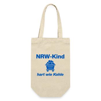 ENFANT NRW : DUR COMME DU CHARBON ! LA CHANCE SUR STEIGER ARRIVE - Sac à bouteille - nature - Devant