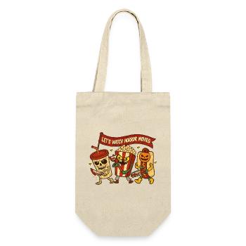 Scary Horror Movie Fans Halloween Horror Movie - Gift Bag for Bottles - nature - Front