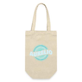 Cadeau pour Aurelio - Sac à bouteille - nature - Devant