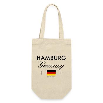 Hambourg, Allemagne, coordonne le souvenir de voyage - Sac à bouteille - nature - Devant