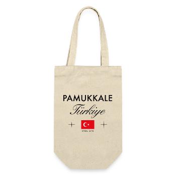 Pamukkale Turquie coordonne le souvenir de voyage - Sac à bouteille - nature - Devant