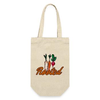 Art de la carotte enracinée - Sac à bouteille - nature - Devant