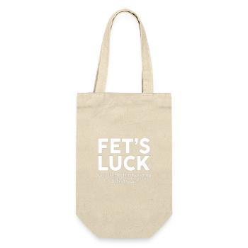 La chance de Fet : lis ce mauvais t-shirt - Sac à bouteille - nature - Devant