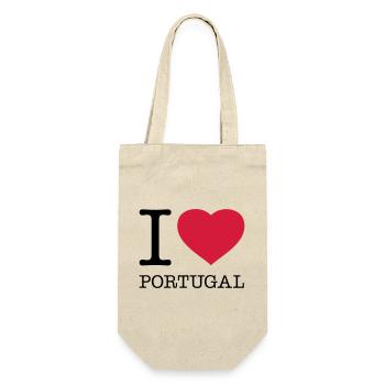 I LOVE PORTUGAL - Sac à bouteille - nature - Devant