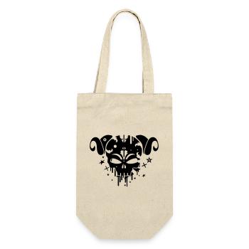 Faun skull - Gift Bag for Bottles - nature - Front