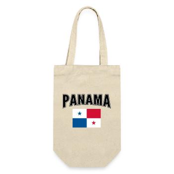 Panama - Geschenkbeutel für Flaschen - Natur - Vorne