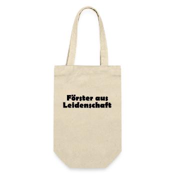 Förster aus Leidenschaft - Geschenkbeutel für Flaschen - Natur - Vorne