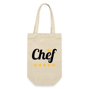 Chef - Gift Bag for Bottles - nature - Front
