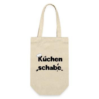 küchenschabe - Geschenkbeutel für Flaschen - Natur - Vorne
