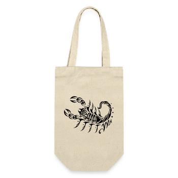 Astrological zodiac, scorpion - Gift Bag for Bottles - nature - Front