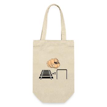 Thou Doest Not Spur - Gift Bag for Bottles - nature - Front