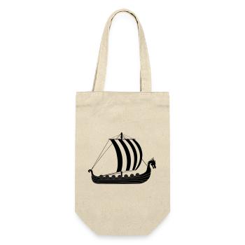 Vaisseau dragon viking - Sac à bouteille - nature - Devant