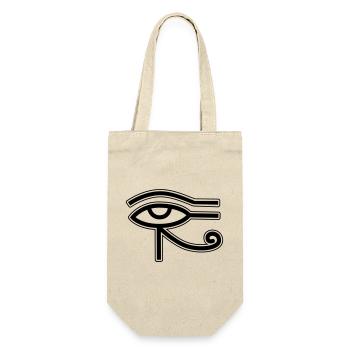 Oeil Horus Egypte - Sac à bouteille - nature - Devant