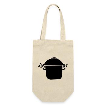 Poêle à soupe bouillante - Sac à bouteille - nature - Devant