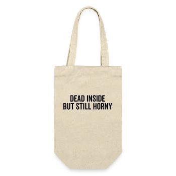 Dead Inside But Still Horny - Gift Bag for Bottles - nature - Front