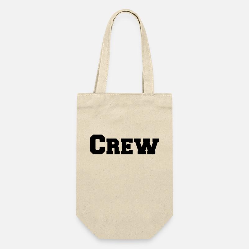 Crew 2 - Geschenkbeutel für Flaschen - Natur