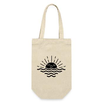 sunset sea faith hope love - Gift Bag for Bottles - nature - Front