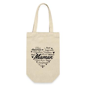 Fête des mères, maman célébration - Sac à bouteille - nature - Devant